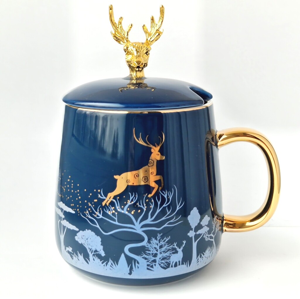 keraminis puodelis elnias