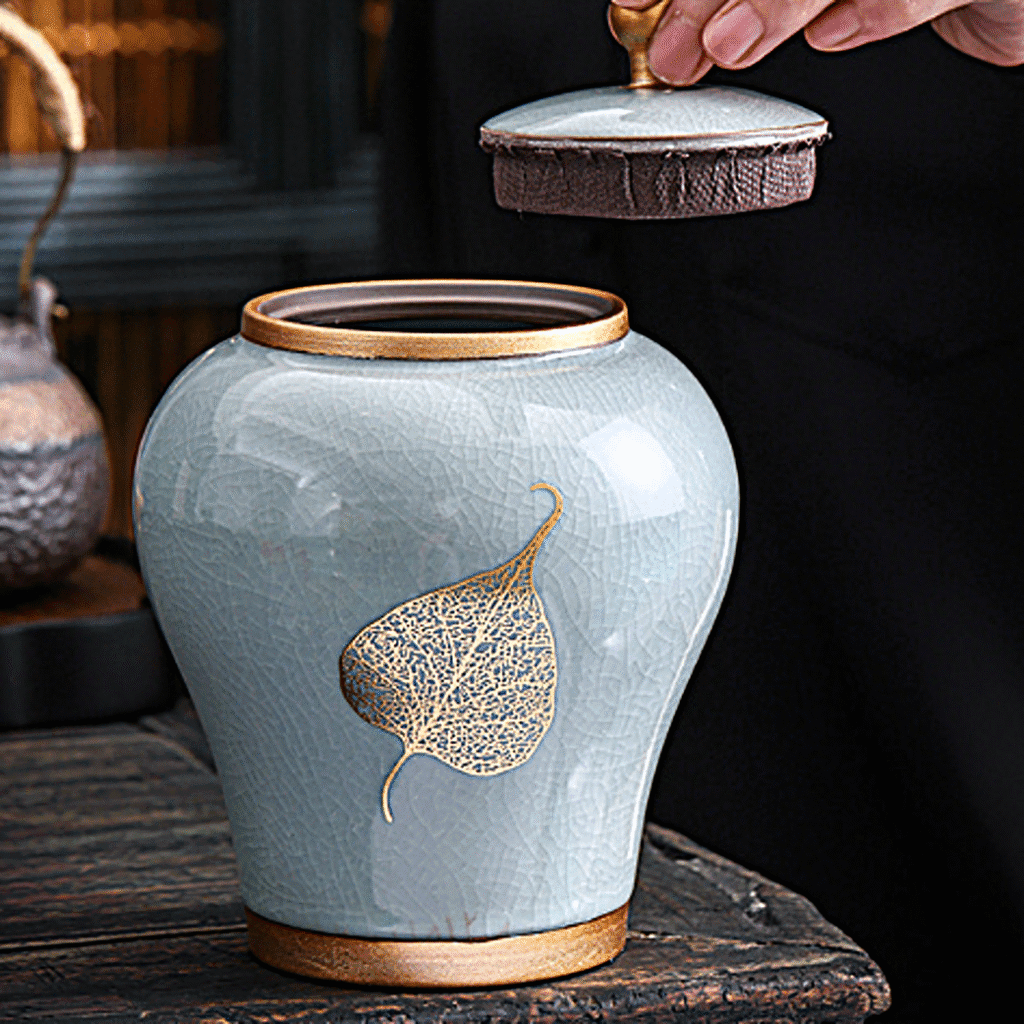 keraminio indo auksinė indo dekoracija