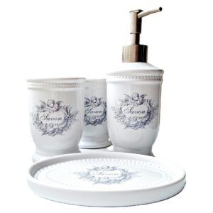 keraminis vonios aksesuarų rinkinys